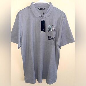 Travis Mathew & Truly Selzer
NWT Gray Polo Size Large